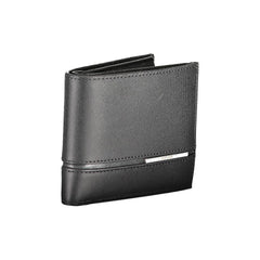 Calvin Klein Black Leather Men Wallet -  Leather Wallet for Men -  Calvin Klein.