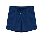 Canali Blue Polyester Swim Short -   -  Canali.