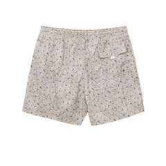 Canali Beige Polyester Swim Short -   -  Canali.