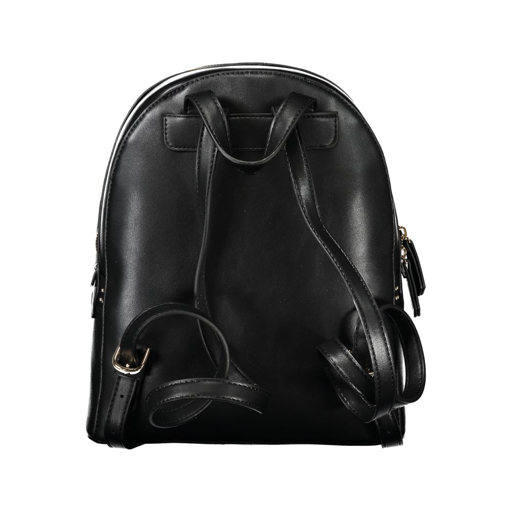 Mario Valentino Black Polyethylene Women Backpack -  Luxury Backpacks for Women -  Mario Valentino. Mario Valentino Black Polyethylene Women Backpack -  Luxury Backpacks for Women -  Mario Valentino.