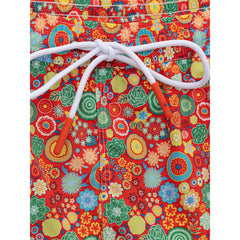 Isaia Red Polyester Swim Short -   -  Isaia.