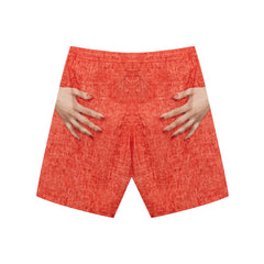 Isaia Red Polyester Swim Short -   -  Isaia.