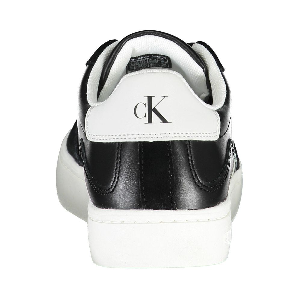 Calvin Klein Sleek Black Lace-Up Sneakers With Contrast Details -   -  Calvin Klein. Calvin Klein Sleek Black Lace-Up Sneakers With Contrast Details -   -  Calvin Klein.