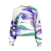 Desigual Elegant Crew Neck Sweater with Contrast Detailing -   -  Desigual.