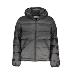 Calvin Klein Sleek Hooded Men's Jacket with Contrast Details -   -  Calvin Klein.