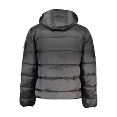 Calvin Klein Sleek Hooded Men's Jacket with Contrast Details -   -  Calvin Klein.