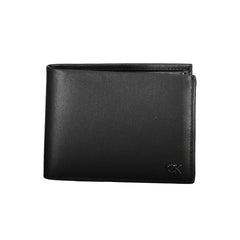 Calvin Klein Black Leather Men Wallet -  Leather Wallet for Men -  Calvin Klein.