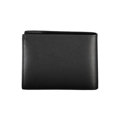 Calvin Klein Black Leather Men Wallet -  Leather Wallet for Men -  Calvin Klein.