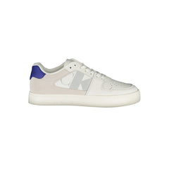 Calvin Klein White Leather Mens Sneaker -   -  Calvin Klein.