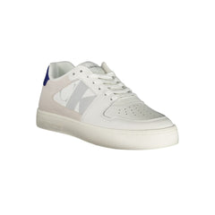 Calvin Klein White Leather Mens Sneaker -   -  Calvin Klein.