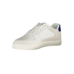 Calvin Klein White Leather Mens Sneaker -   -  Calvin Klein.