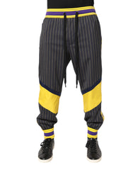 Dolce & Gabbana Multicolor Cotton Men Jogger Pants - - Dolce & Gabbana.