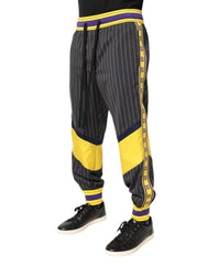 Dolce & Gabbana Multicolor Cotton Men Jogger Pants - - Dolce & Gabbana.