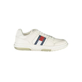 Tommy Hilfiger White Leather Men Sneaker -   -  Tommy Hilfiger.