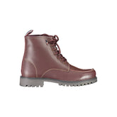 U.S. POLO ASSN. Red Leather Men Boot -   -  U.S. POLO ASSN..