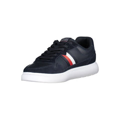 Tommy Hilfiger Blue Leather Men Sneaker -   -  Tommy Hilfiger.