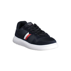 Tommy Hilfiger Blue Leather Men Sneaker -   -  Tommy Hilfiger.