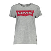 Levi's Gray Cotton Unisex T-Shirt -   -  Levi's.