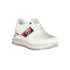 Laura Biagiotti White Polyester Women Sneaker -   -  Laura Biagiotti.