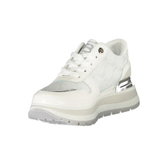 Laura Biagiotti White Polyester Women Sneaker -   -  Laura Biagiotti.