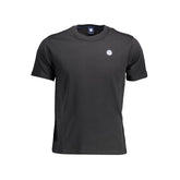 North Sails Black Cotton Men T-Shirt -   -  North Sails.