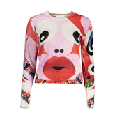 Desigual Pink Viscose Women Sweater -   -  Desigual.