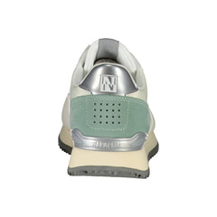 Napapijri Chic White Lace-Up Sports Sneakers with Contrast Detail -   -  Napapijri.