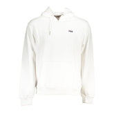 Fila Chic White Cotton Blend Hooded Sweater -   -  Fila.