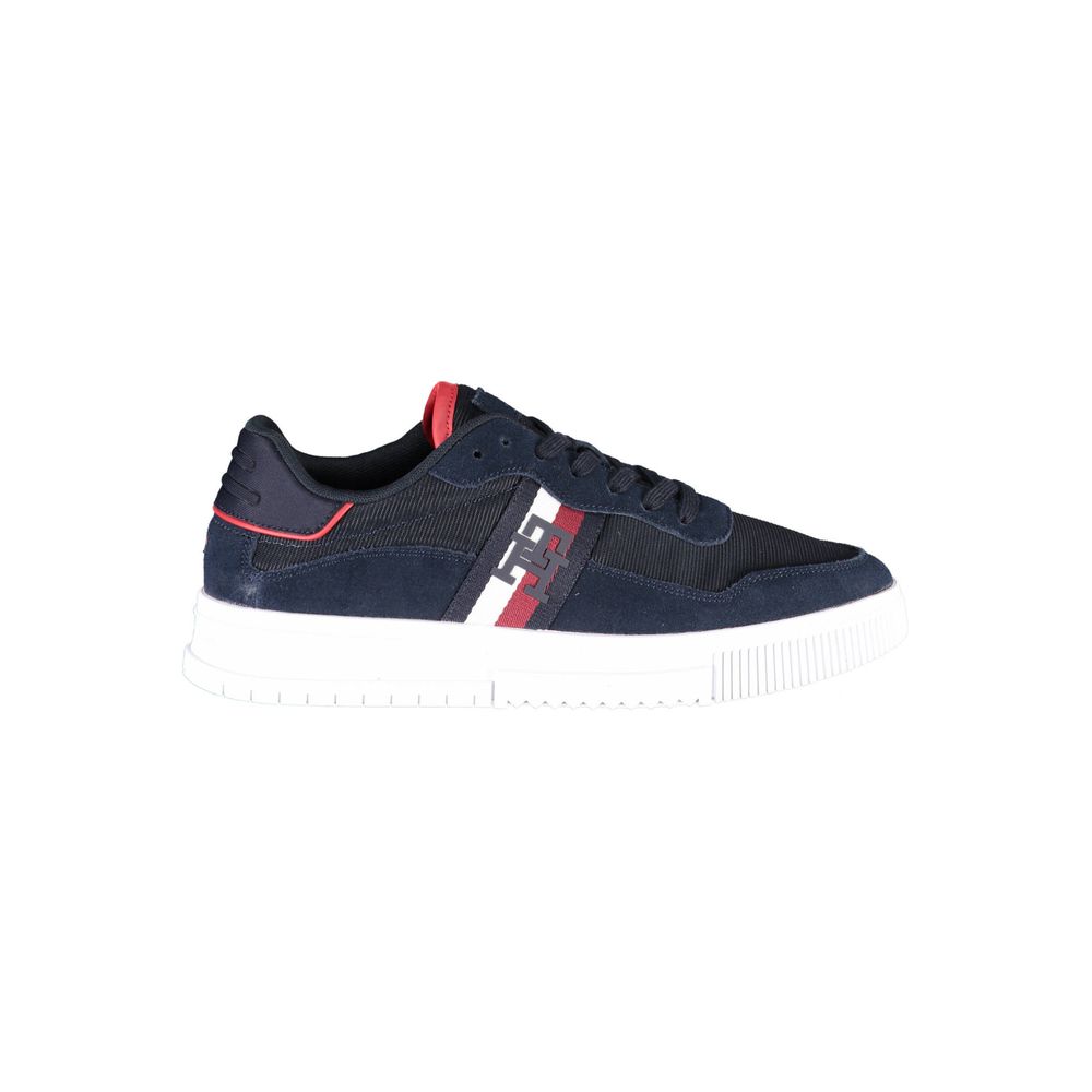 Tommy Hilfiger Blue Polyester Men Sneaker -   -  Tommy Hilfiger.