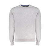 Harmont & Blaine Gray Wool Sweater -   -  Harmont & Blaine.