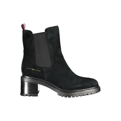 Tommy Hilfiger Black Leather Women Boot -   -  Tommy Hilfiger.