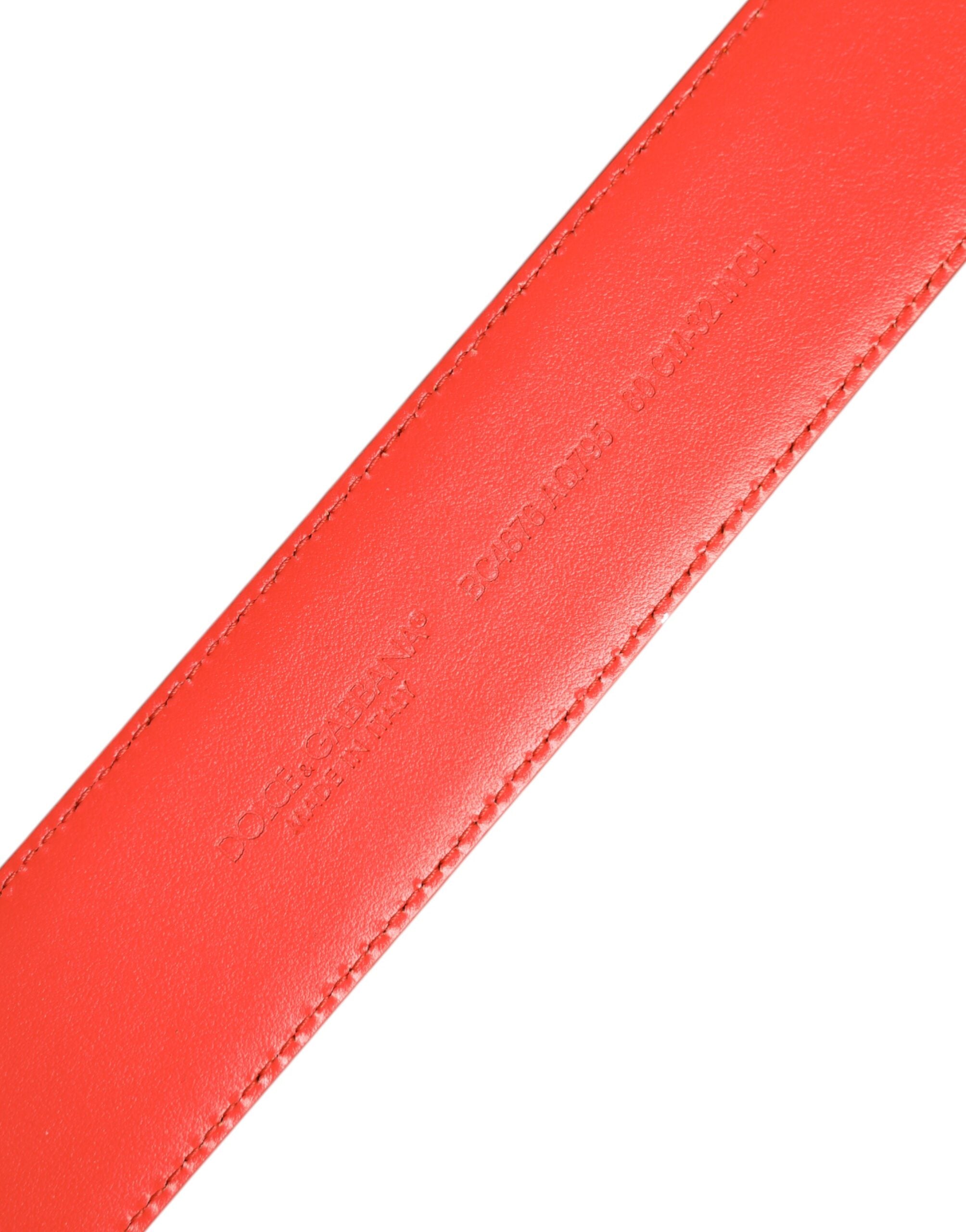 Dolce & Gabbana Orange Gold Tone Metal Logo Buckle Belt -   -  Dolce & Gabbana. Dolce & Gabbana Orange Gold Tone Metal Logo Buckle Belt -   -  Dolce & Gabbana.