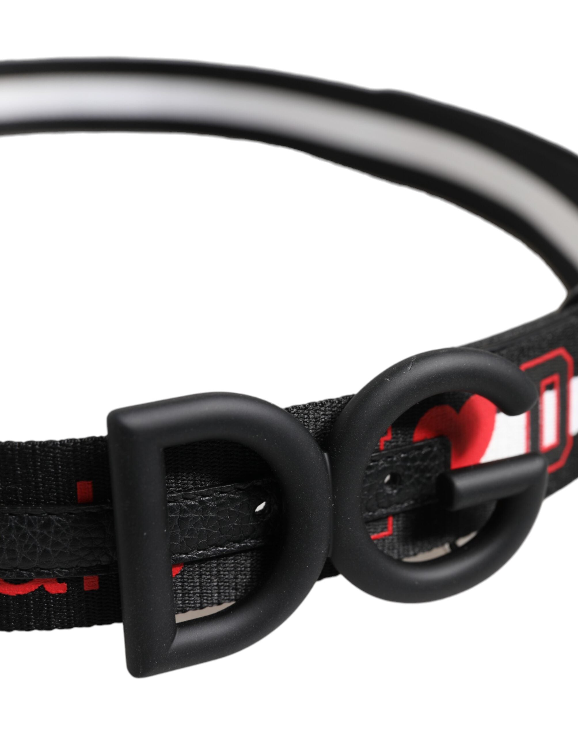 Dolce & Gabbana Black Polyester Logo Print DG Buckle Belt -   -  Dolce & Gabbana. Dolce & Gabbana Black Polyester Logo Print DG Buckle Belt -   -  Dolce & Gabbana.