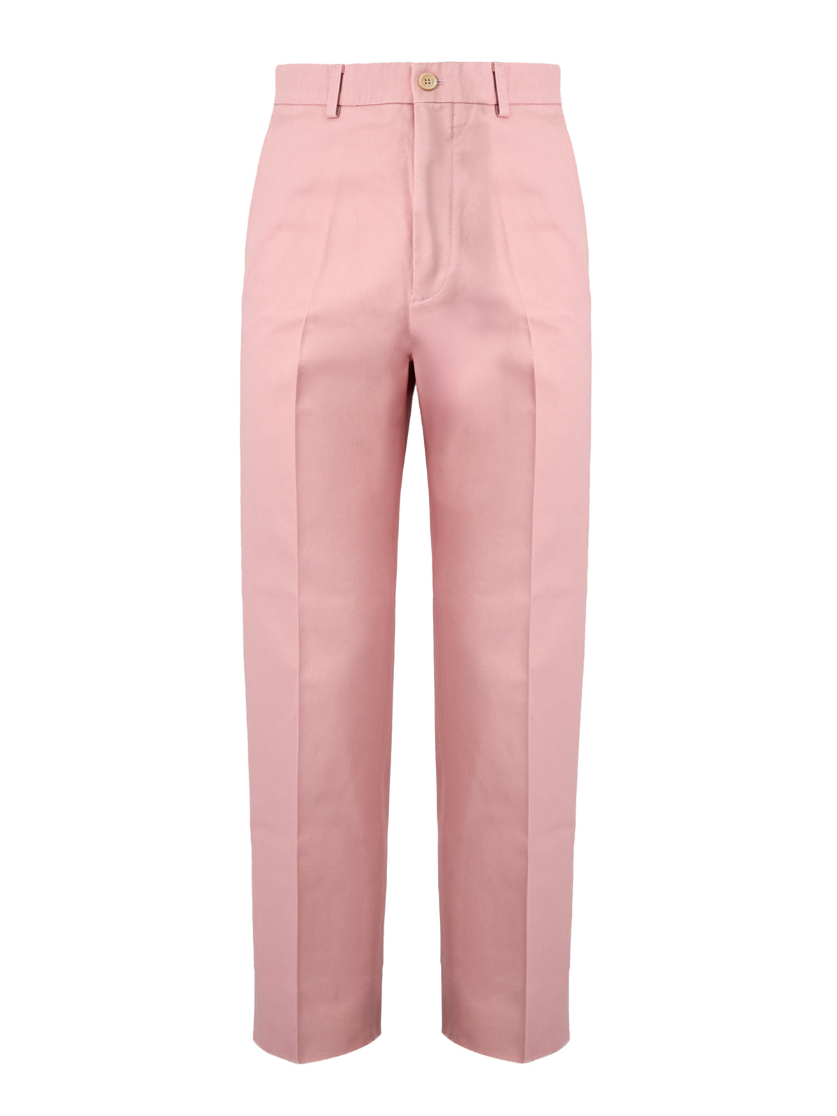 Gucci Light Pink Cotton Pants -   -  Gucci.