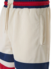 Gucci Cream polyester Logo Shorts -   -  Gucci.
