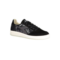 Diadora Black Leather Women Sneaker -   -  Diadora.