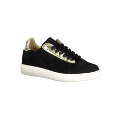 Diadora Black Leather Women Sneaker -   -  Diadora.