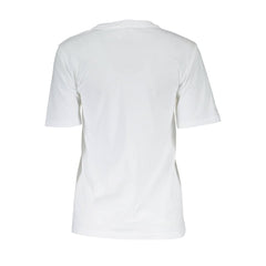 Gant White Cotton Men T-Shirt - - Gant.