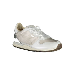 Diadora Gray Leather Women Sneaker -   -  Diadora.