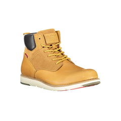 Levi's Beige Leather Men Boot -   -  Levi's.