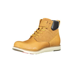 Levi's Beige Leather Men Boot -   -  Levi's.