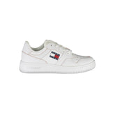 Tommy Hilfiger White Leather Women Sneaker -   -  Tommy Hilfiger.