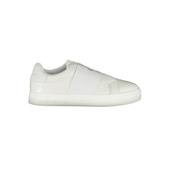 Calvin Klein White Leather Women Sneaker -   -  Calvin Klein.