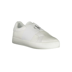 Calvin Klein White Leather Women Sneaker -   -  Calvin Klein.