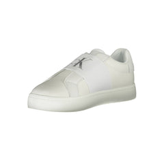Calvin Klein White Leather Women Sneaker -   -  Calvin Klein.