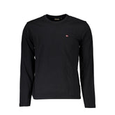 Napapijri Black Cotton T-Shirt -   -  Napapijri.