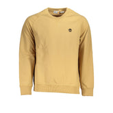 Timberland Beige Crew Neck Embroidered Sweatshirt -   -  Timberland.