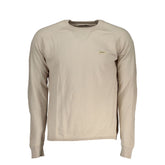 Napapijri Chic Beige Long Sleeve Crew Neck Sweater -   -  Napapijri.