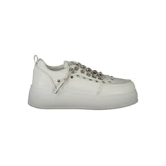Laura Biagiotti White Polyethylene Women Sneaker -   -  Laura Biagiotti.