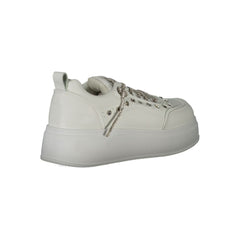 Laura Biagiotti White Polyethylene Women Sneaker -   -  Laura Biagiotti.
